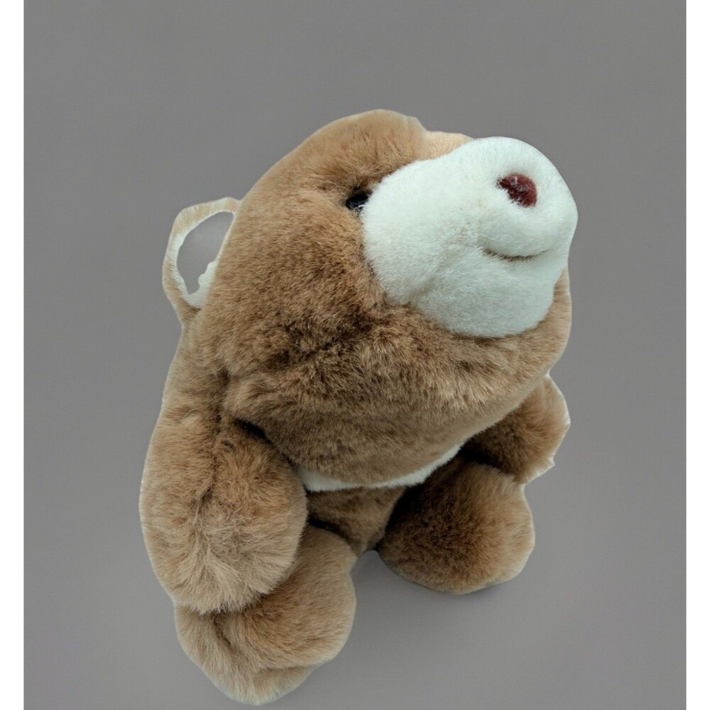 GUND SNUFFLES Bear Cocoa Brown 7” Small Plush Stuffed Animal Vintage 1980 Toy